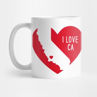 I Love California Mug